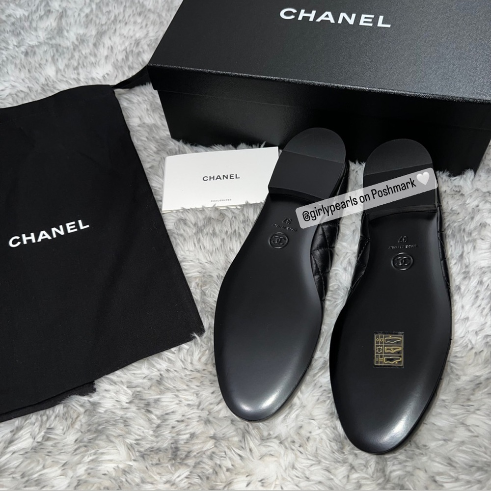 Chanel Ballerinas Quilt Aged Calfskin - Picture 8 of 17